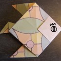 Un poisson origami facile pour épater les copains le 1er avril !