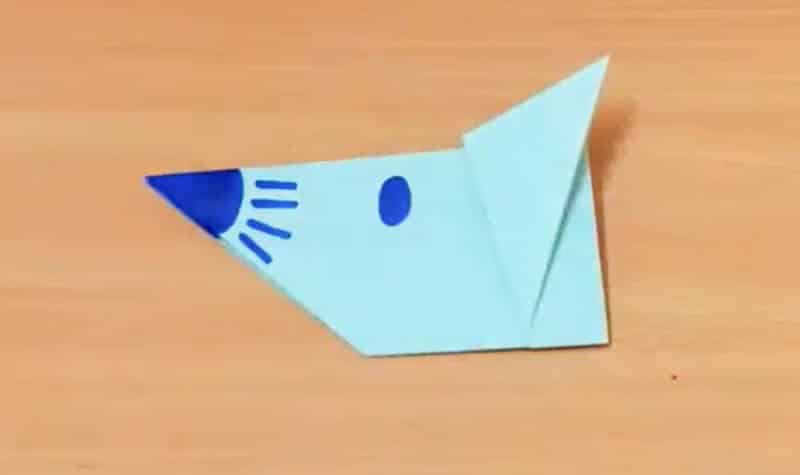 origami souris facile