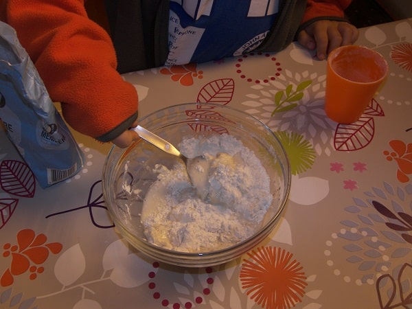 Pâte à modeler au sucre d'érable, recette de matériel éducatif.