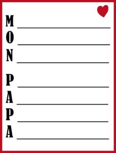 acrostiche mon papa