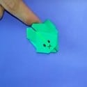 origami lapin sauteur