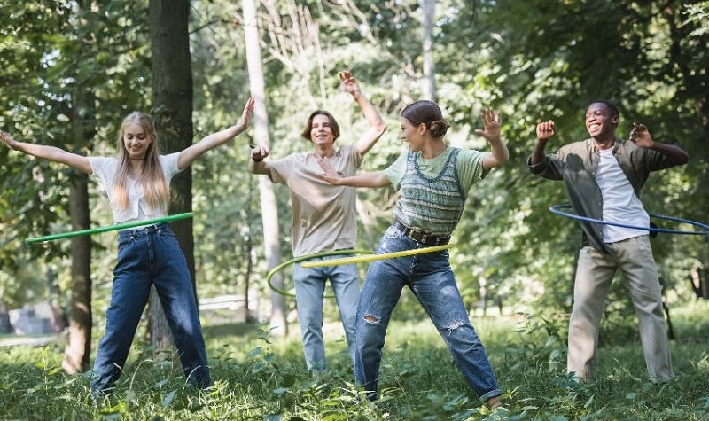 Jeux de Hula Hoop pour ados