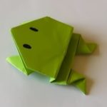 origami grenouille