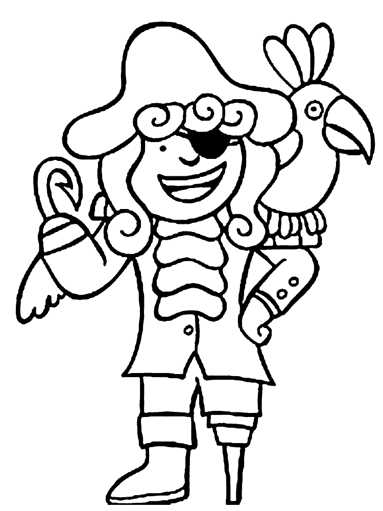 Coloriage Pirate 25 Dessins à Imprimer Pirate Coloring Pages Kids