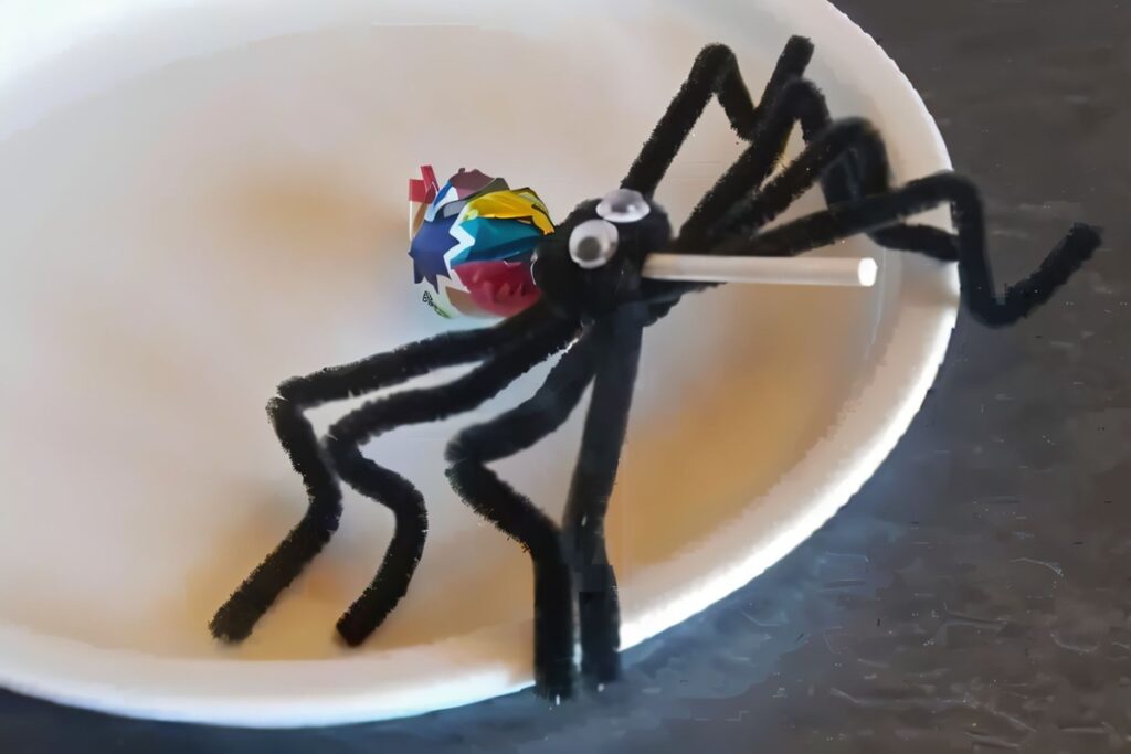 sucette araignée