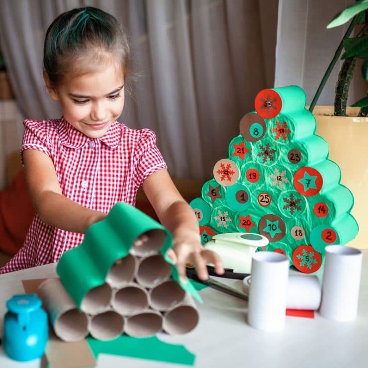 Idees Calendrier De L Avent A Fabriquer Pour Ou Avec Les Enfants