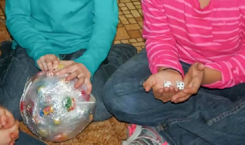 Ballon de bonbons : règle du jeu !