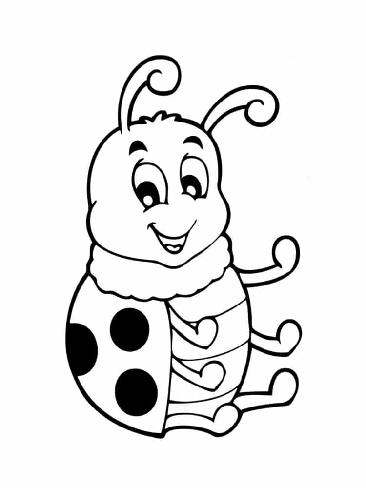 coloriage coccinelle 20 modeles a imprimer