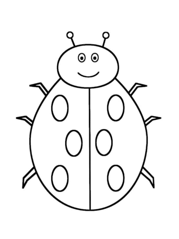 coloriage coccinelle 20 modeles a imprimer