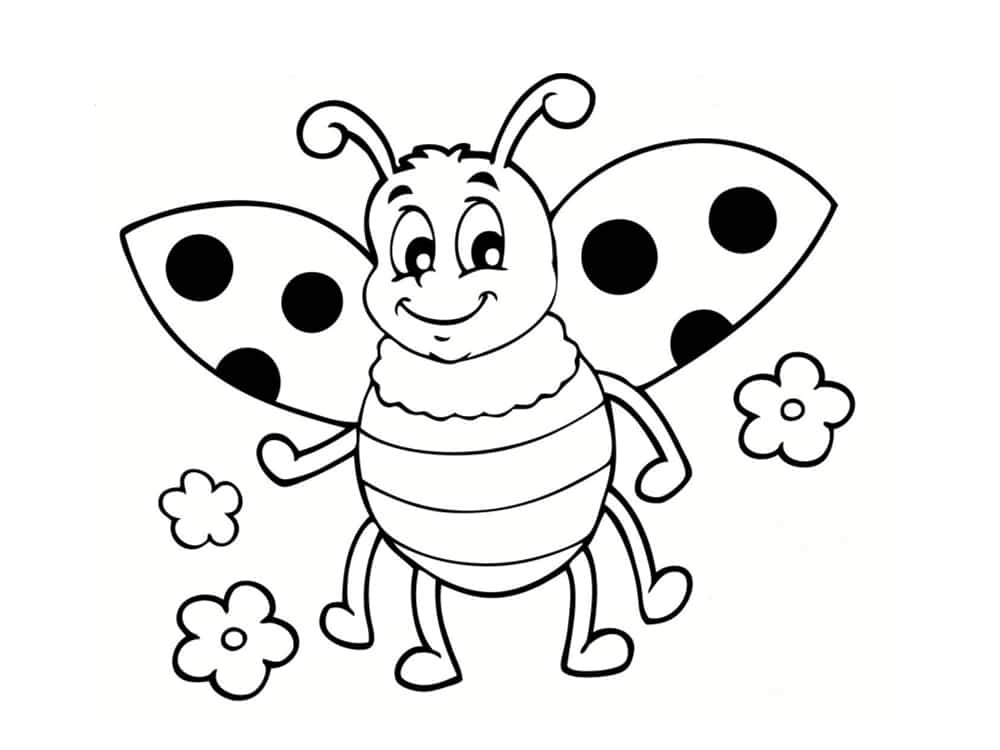 Coloriage Coccinelle 20 Modèles à Imprimer