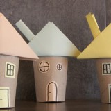 Maison en rouleau de papier toilette