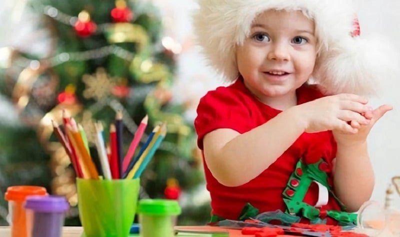 bricolage de noël maternelle