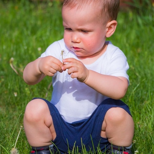 prendre une photo d'enfant