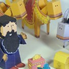 Les rois mages : papertoy