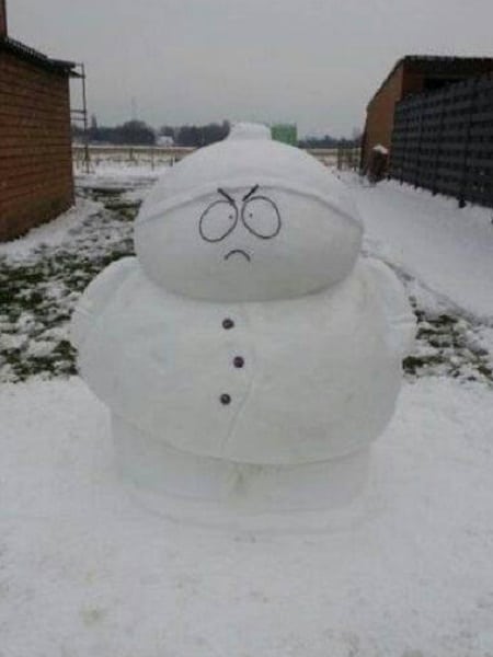 idée bonhomme de neige