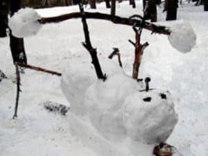 bonhomme de neige original