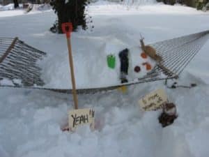 bonhomme de neige idée