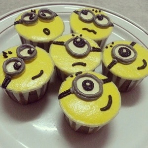 cupcakes minions