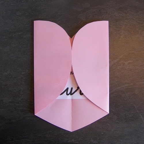 faire une enveloppe saint valentin