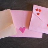 Enveloppe de la Saint Valentin