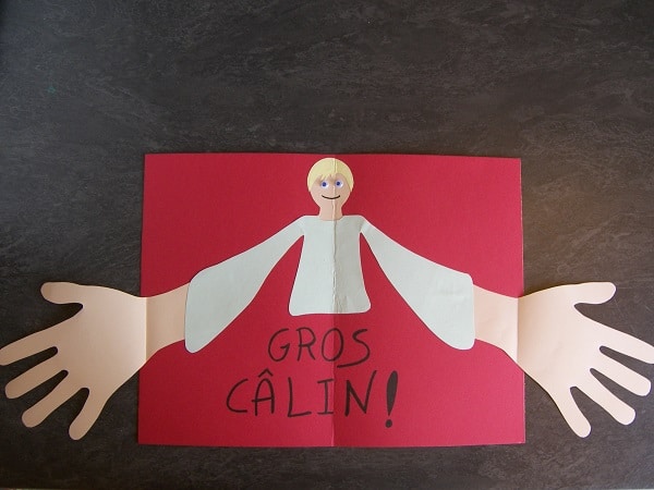 carte à câlin