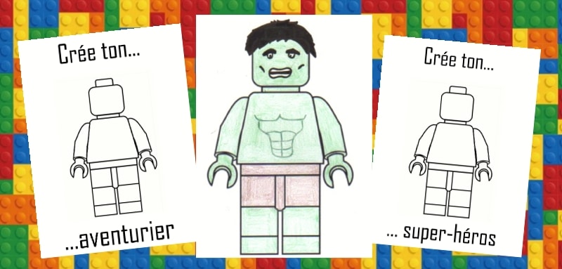 Coloriage LEGO  20 dessins à imprimer gratuitement
