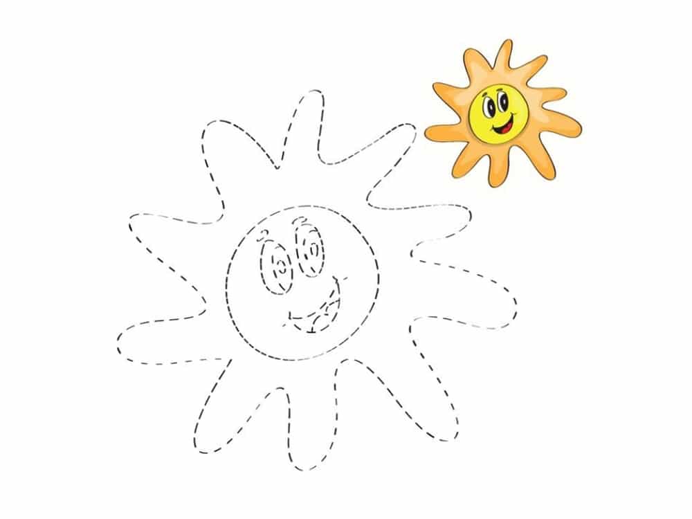 dessin de soleil