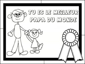 diplôme meilleur papa