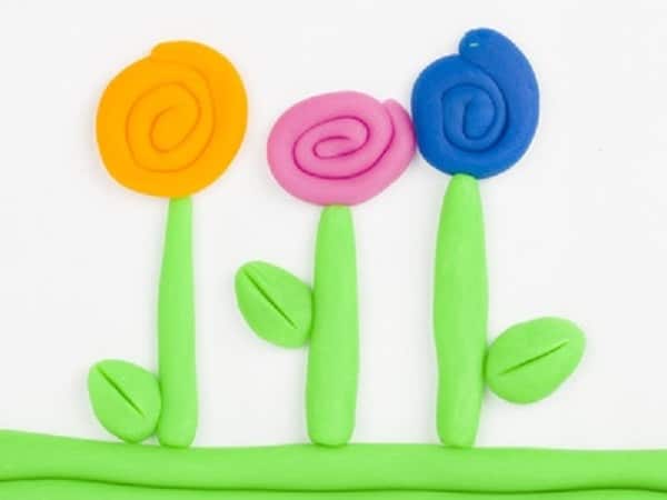 Modèles pâte à modeler : 40 idées simples pour les enfants