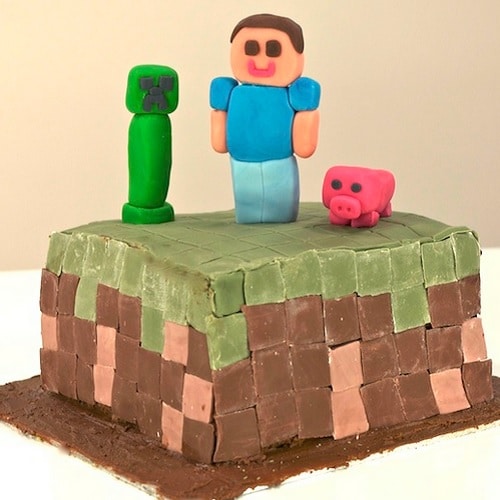 Invitation anniversaire gratuite à imprimer Minecraft. Survivre à