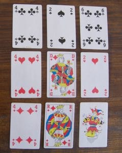 jeu cartes enfants adultes
