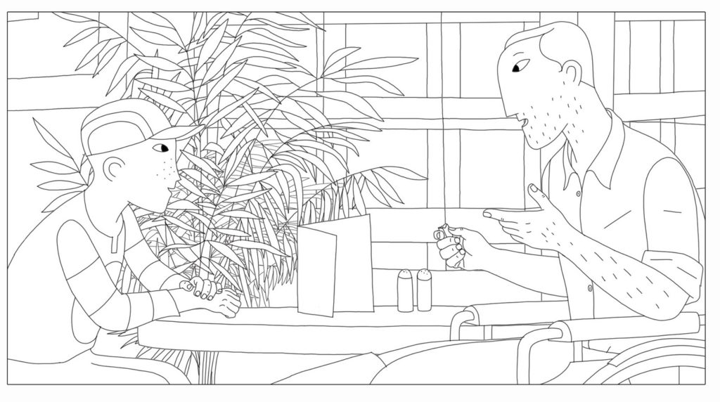 coloriage de phantom boy