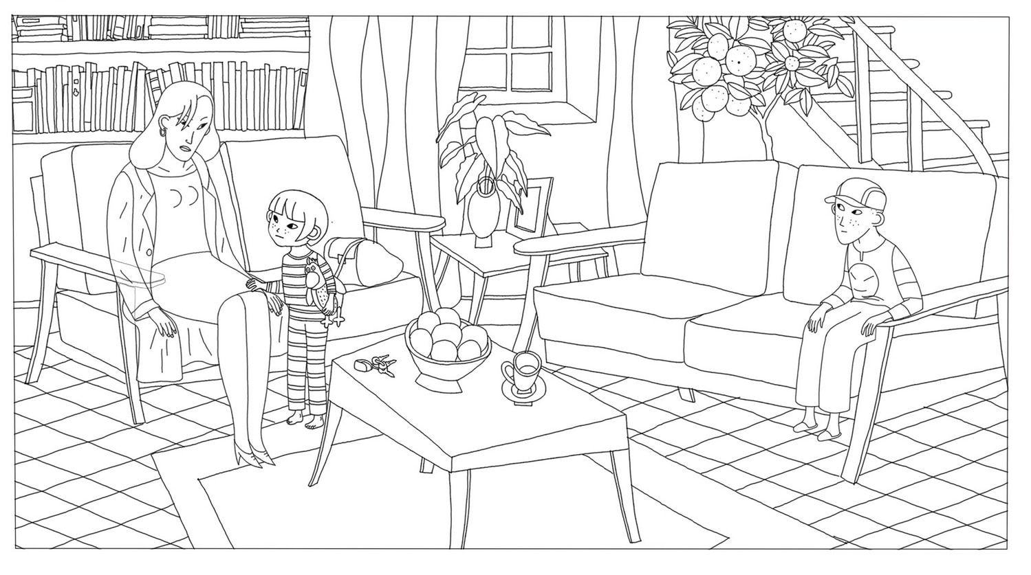 coloriage phantom boy 24 modeles a imprimer