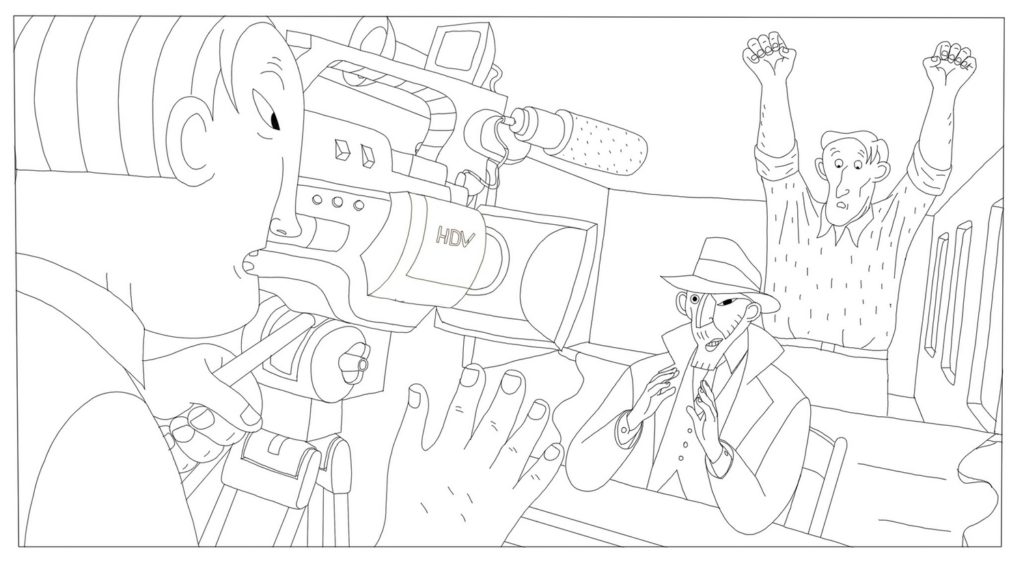 phantom boy coloriage