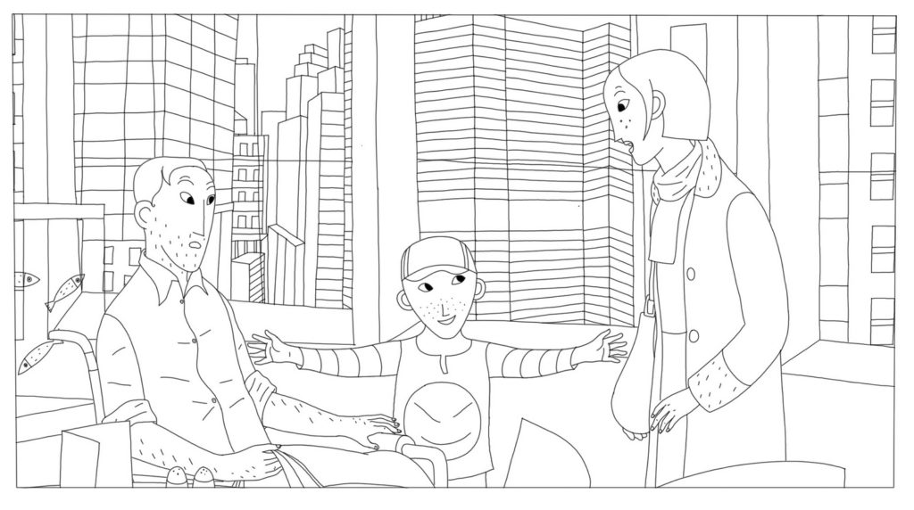 phantom boy coloriages