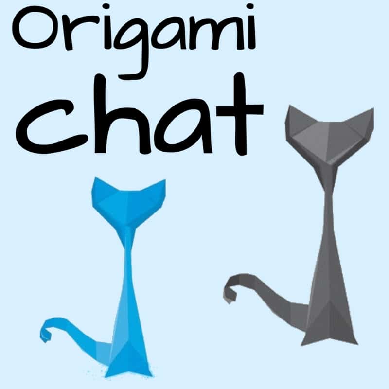 Origami Chat Super Mignon Tutoriel En Video