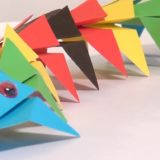 Origami dragon facile