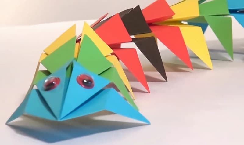 Origami dragon facile