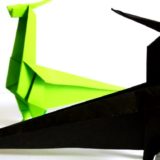 Origami dragon