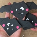 origami chauve souris facile