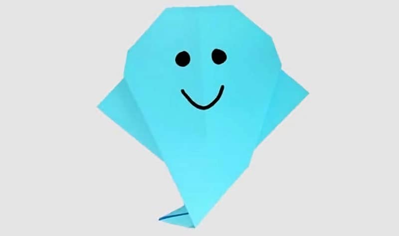 origami fantôme facile