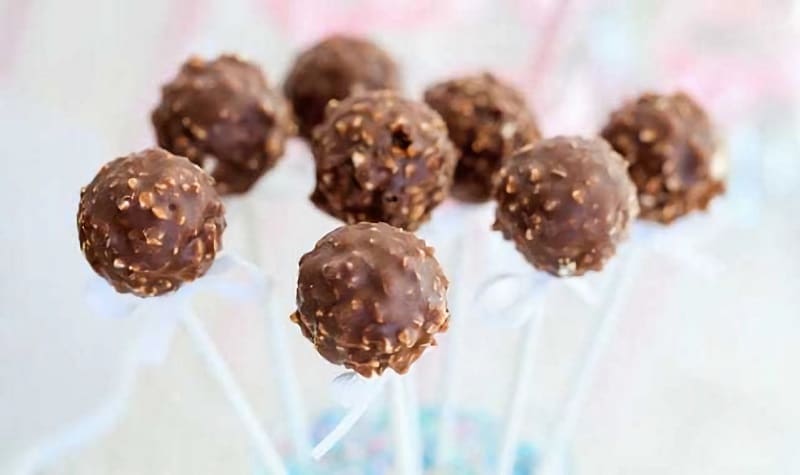 cake pop au nutella