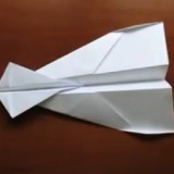 Origami avion canard