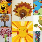 Papier collage thème « nature » : 25 idées créatives et amusantes