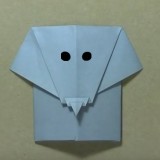 Origami éléphant facile