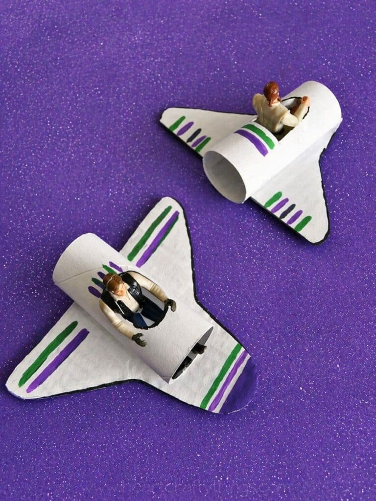bricolage navette spatiale star wars