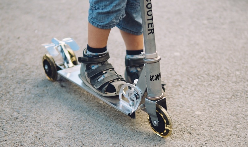 La trottinette freestyle pour enfant