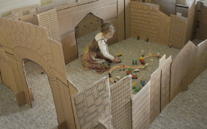 cabane dans la maison