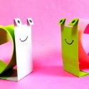 Escargot d’amour en papier