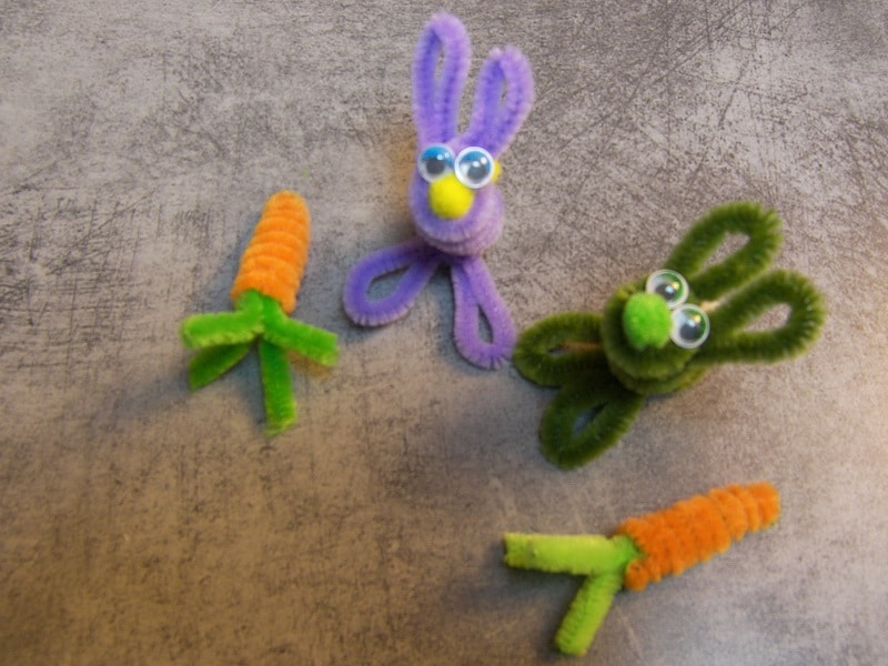 fabriquer un lapin avec un cure pipe